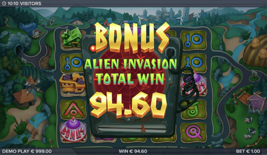 Visitors slot bonus